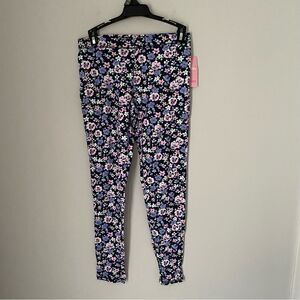 Jenni Intimated Women’s Floral Legging Pajama Bottom XS